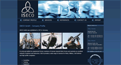 Desktop Screenshot of iseco-security.com